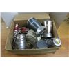 Image 1 : Box of Misc, Kitchen Items Including Nutri-Bullet Magic Bullet Dicers