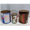 Image 2 : 3 anti-freeze Tins (1 Imperial gallon co-op Tin, 1 imperial gallon Prestone brand, 1 co-op Tin)