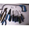 Image 2 : hack saw/assorted screw drivers/pliers