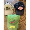 Image 1 : LOT OF 3 ADVERTISING CAPS
