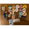 Image 1 : LOT OF 30 TIE BACKS, KEY CHAINS AND PINS