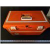 Image 1 : Vintage Flambeu emergency kit storage box (empty) - could be used as tackle box