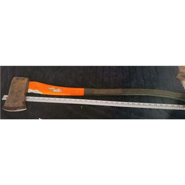 36" splitTing axe fiber glass handle