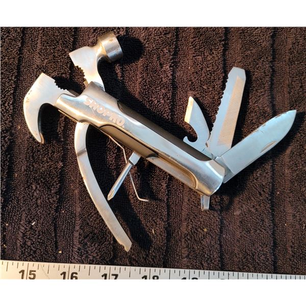 Shopro multi-tool w/canvas case