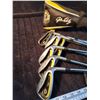 Image 2 : John Daly right hand golf clubs putter, 1 wood, PW-4 irons