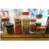 Image 2 : assorted jars and spices/spice containers