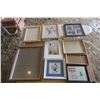lot of assorted frames and pictures