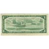 Image 2 : 1954 $1 Modified Portrait Replacement. Beattie-Rasminksy signatures. *S/O Replacement Prefix. BC-37b