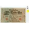 Image 1 : German Empire. 1910 1000 Marks. A high denomination note. VF.