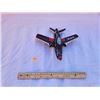 Image 2 : Thunder Chief Navy tin toy plane made by sahitoy Japan