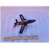 Image 3 : Thunder Chief Navy tin toy plane made by sahitoy Japan