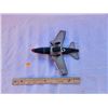 Image 4 : Thunder Chief Navy tin toy plane made by sahitoy Japan