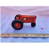 Image 1 : Hubley JR. white metal toy tractor made in the USA