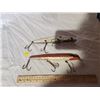 Image 2 : 2 large vintage wooden handmade fishing lures