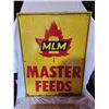 Image 2 : Original 1964 Master Feeds MLM sign(approx. 17by 23.5 inches)