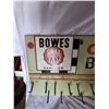Image 3 : Original Bowes Battery Cable Corrodeless Battery Hanger Sign(approx. 20 by 8.5)