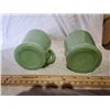 Image 2 : 2 Jadeite Fire king mugs