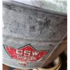 Image 4 : GSW Vintage Round Washtub with original decal