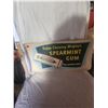 Image 7 : 1949 Wrigley's Spearmint chewing gum cardboard sign(Has some discoloration and bending on sides and 