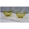 Image 4 : 2 Depression Glass Bowls - Amber
