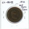 Image 2 : 1812 LC-46A3 Half Penny Token