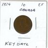 Image 2 : 1924 Canada Large Cent  KEY DATE