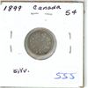 Image 1 : 1899 Canada Silver 5¢