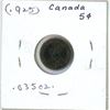 Image 2 : 1913 Canada Silver 5¢
