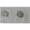 Image 13 : 1968 (x5) & 1969 (x5) UNC  Canada Nickel Dollars in Mint-Sealed Pilo-film