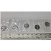 Image 2 : 1968 (x5) & 1969 (x5) UNC  Canada Nickel Dollars in Mint-Sealed Pilo-film