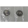 Image 7 : 1968 (x5) & 1969 (x5) UNC  Canada Nickel Dollars in Mint-Sealed Pilo-film
