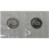 Image 8 : 1968 (x5) & 1969 (x5) UNC  Canada Nickel Dollars in Mint-Sealed Pilo-film