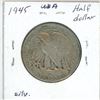 Image 2 : 1945 USA Silver Half Dollar