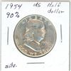Image 2 : 1954 USA Silver Half Dollar
