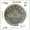 Image 1 : 1936 Canada Silver $1