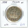 Image 1 : 1949 Canada Silver $1