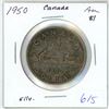 Image 1 : 1950 Canada Silver $1