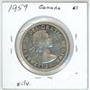 Image 2 : 1959 Canada Silver $1
