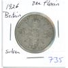 Image 1 : 1926 Great Britain Silver 1 Florin coin