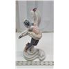 Image 6 : 2  1950'S Chalkware dancers---(Favorware Canada) 12"