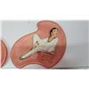 Image 2 : 2  1950'S Chalkware Ballerina---(Rockalite Canada) 6" X 7 1/2"