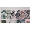 Image 4 : 13 1940'S 1950'S 1940's Cowboy Exhibit cards (John Wayne)