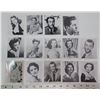 Image 2 : 14 X 1955 Popcorn give away movie Star cards---E.Taylor, Jimmy Stewart