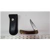 Image 2 : Older Lock Knife with Leather Belt Sheath