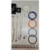 Image 2 : Costume Jewelery---Misc. lot--Rings, Necklaces, Bangles, Earrings