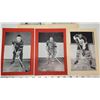 Image 2 : 5 Montreal Canadien Beehive Hockey photos--Dickie Moore,Mosdell