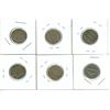 Image 2 : 6 US 5 Cent Coins - 1940, 1942, two 1944, 1948 and 1964