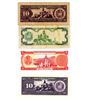 Image 2 : 4 Venezuela Bills - 1988, 1989 and 1995