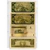 Image 2 : 4 Cuba Bills - 1960, 1968, 1980 and 2011
