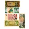 Image 1 : 5 World Bills - Cayman Islands, Dominican Republic, Costa Rica and Czech Republic